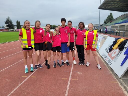 Zoé; Anne-Evangéline; Eléa; Lisa; Mathieu; Valentin; Shayna et Zoé